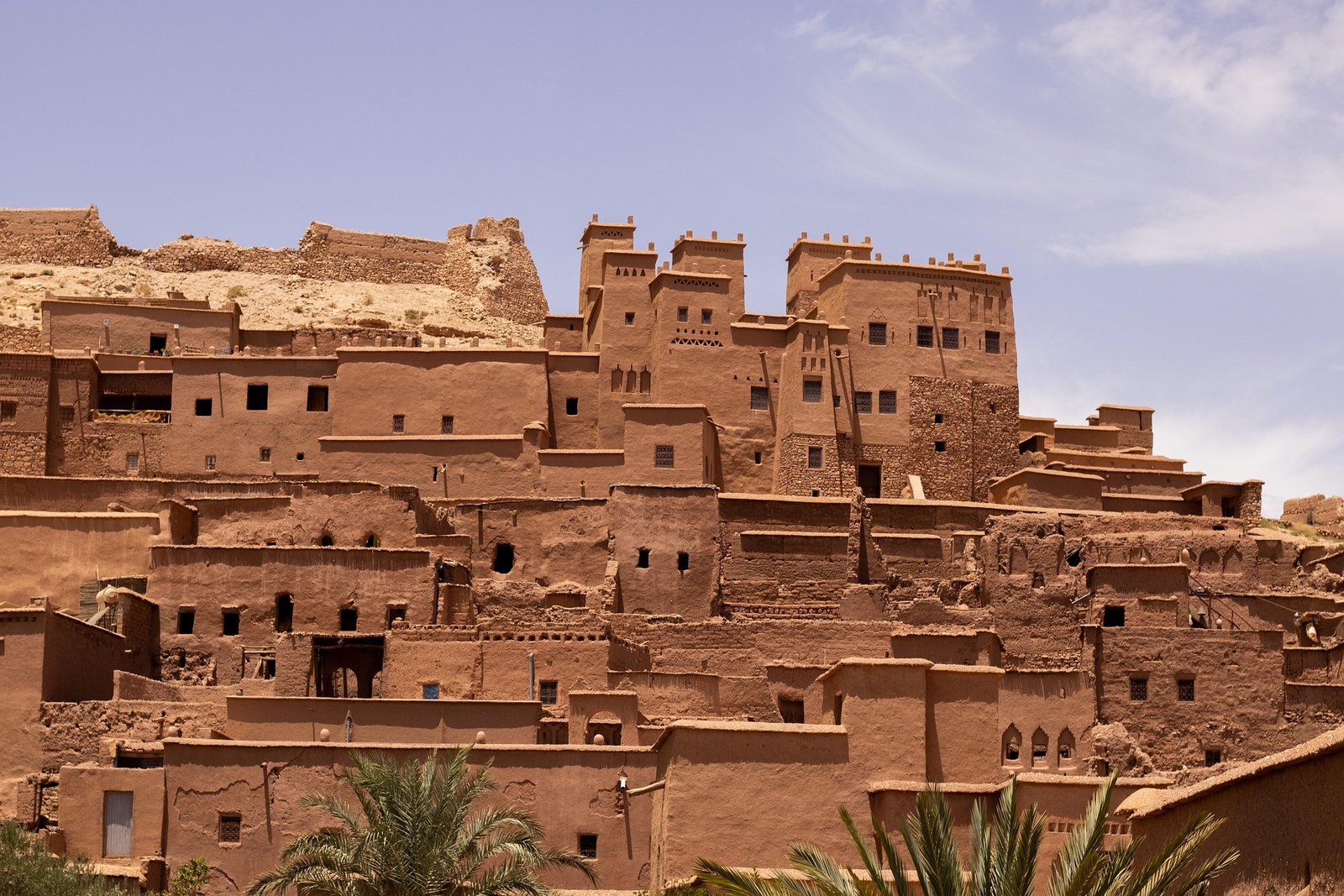 Ait Ben Haddou kasbah walls