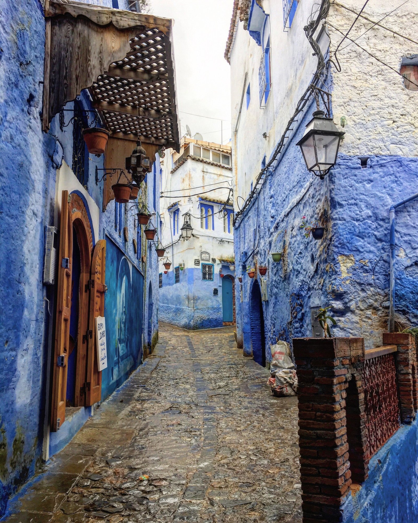 The Tangier kasbah overlooking the Strait of Gibraltar