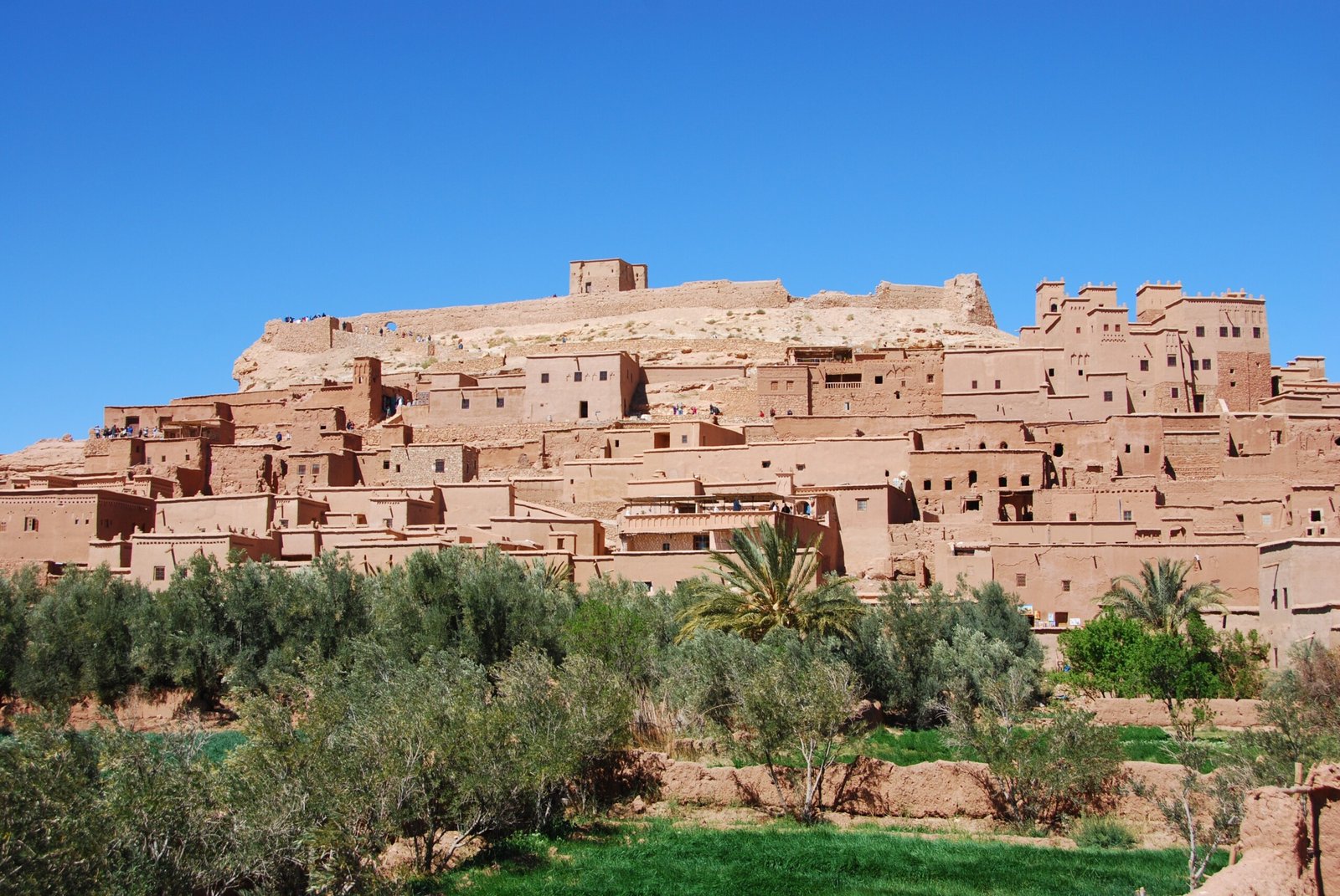 Aït Ben Haddou ksar seen across the river